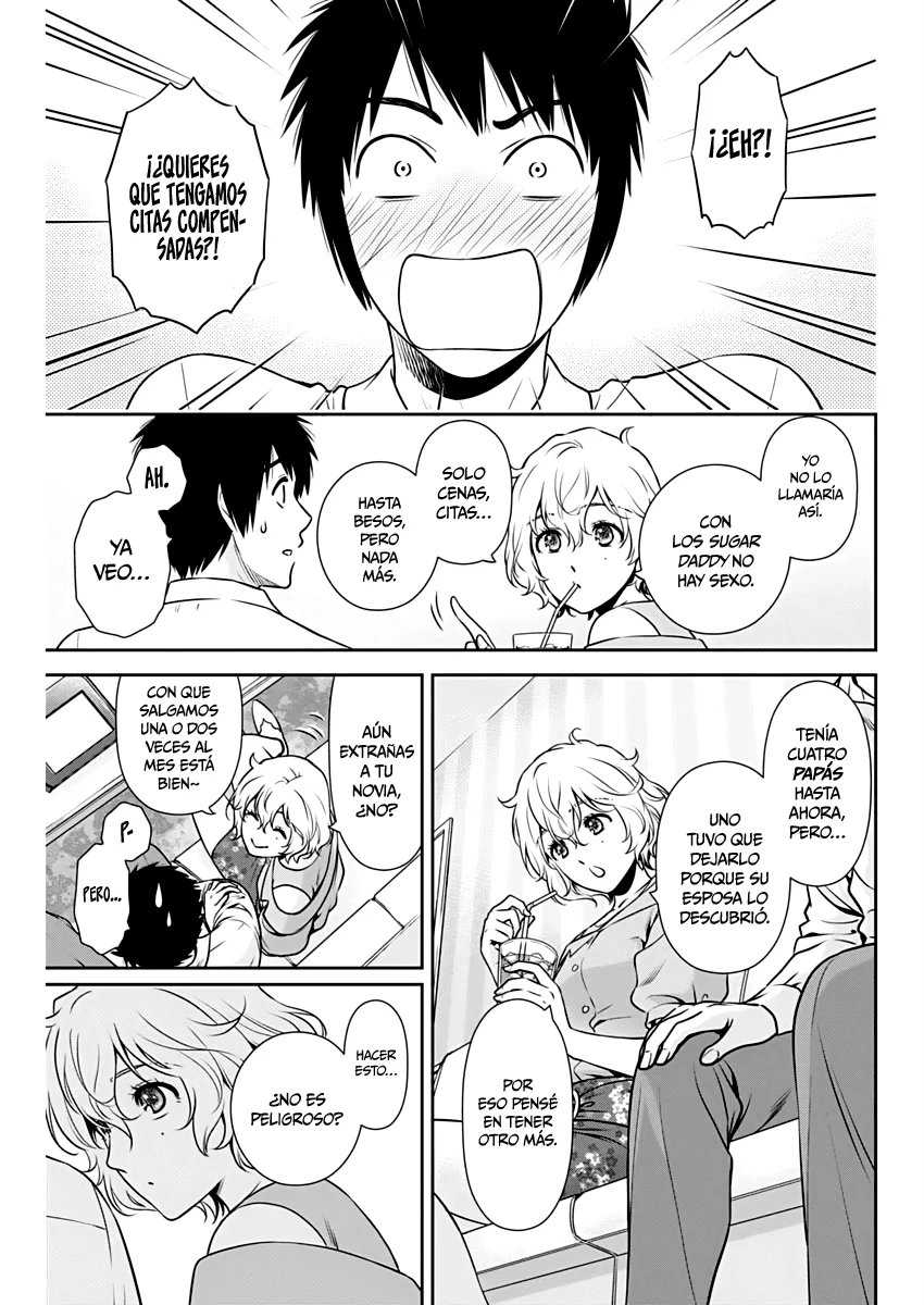 Issho ni Kurashite ii desu ka? Capitulo 4: ¿Cómo que un sugar daddy? página 12
