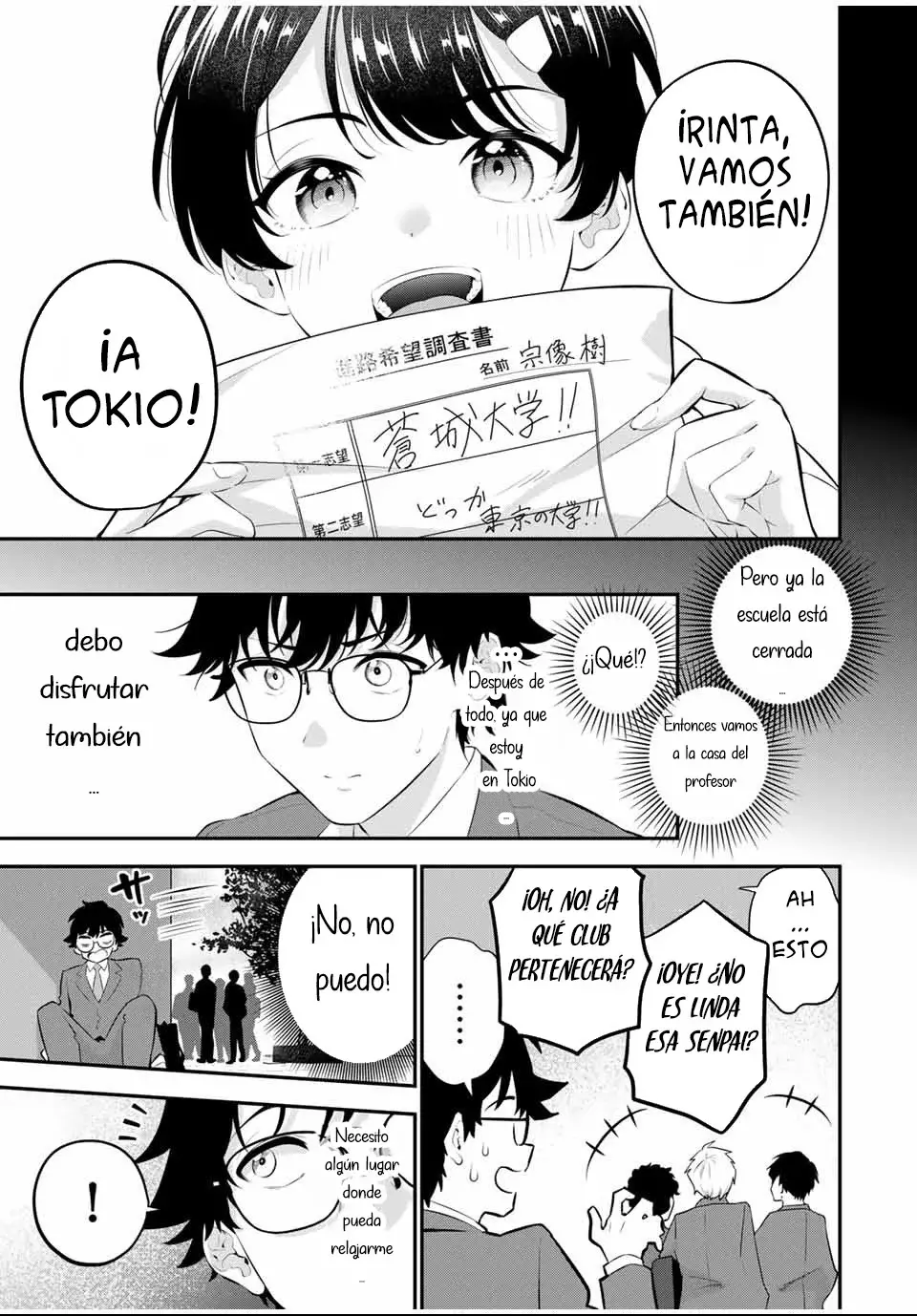 Buenas noches Fumi-san Capitulo 1: La bella durmiente página 10