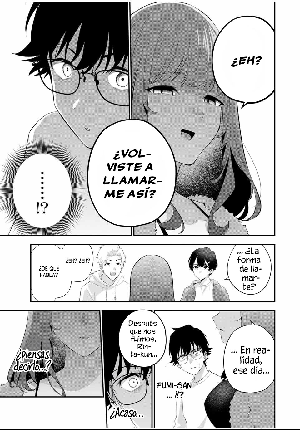 Buenas noches Fumi-san Capitulo 3: Volverás a esta habitación página 10