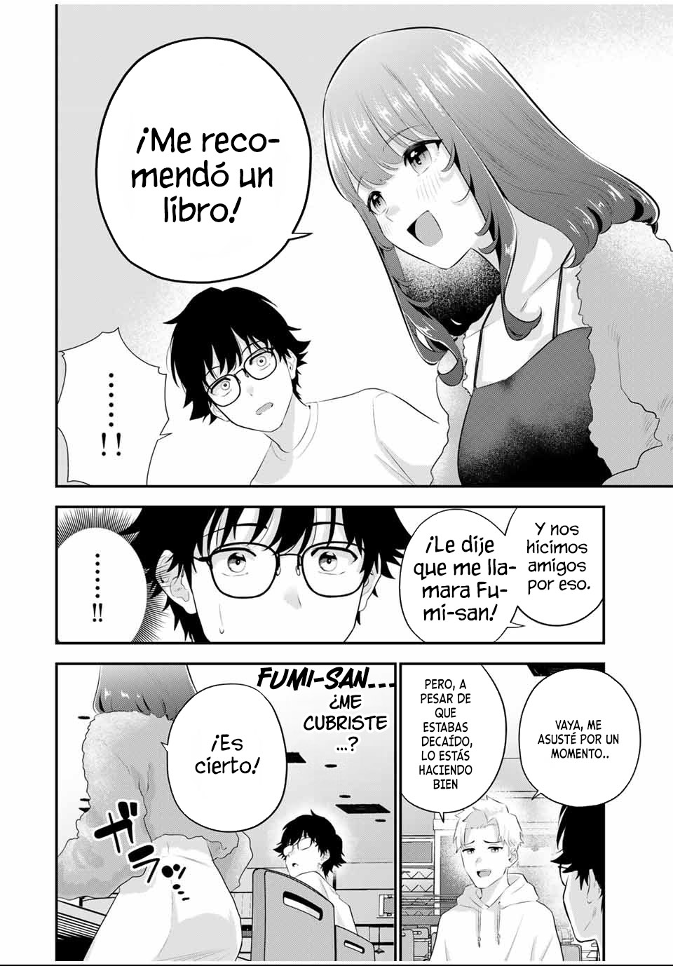 Buenas noches Fumi-san Capitulo 3: Volverás a esta habitación página 11