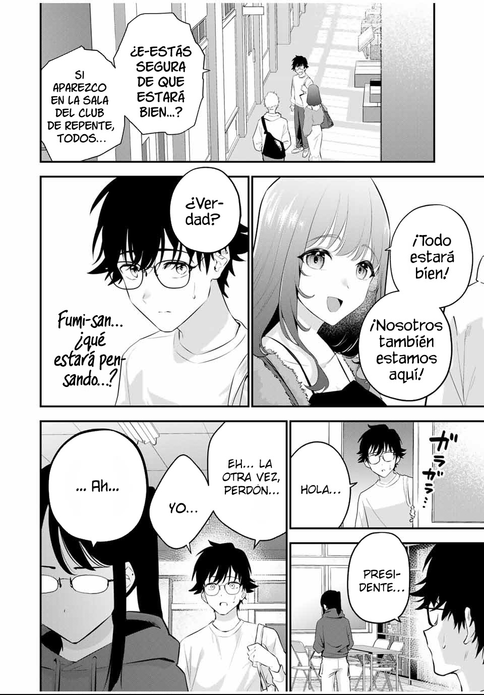 Buenas noches Fumi-san Capitulo 3: Volverás a esta habitación página 13