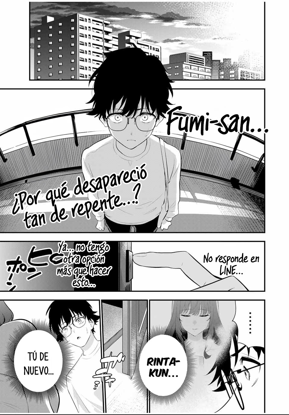 Buenas noches Fumi-san Capitulo 3: Volverás a esta habitación página 21