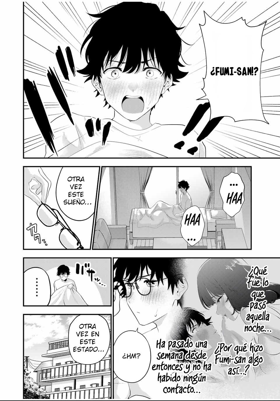 Buenas noches Fumi-san Capitulo 3: Volverás a esta habitación página 3