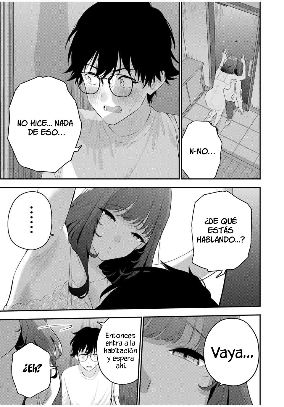 Buenas noches Fumi-san Capitulo 4: Bienvenido de vuelta página 10