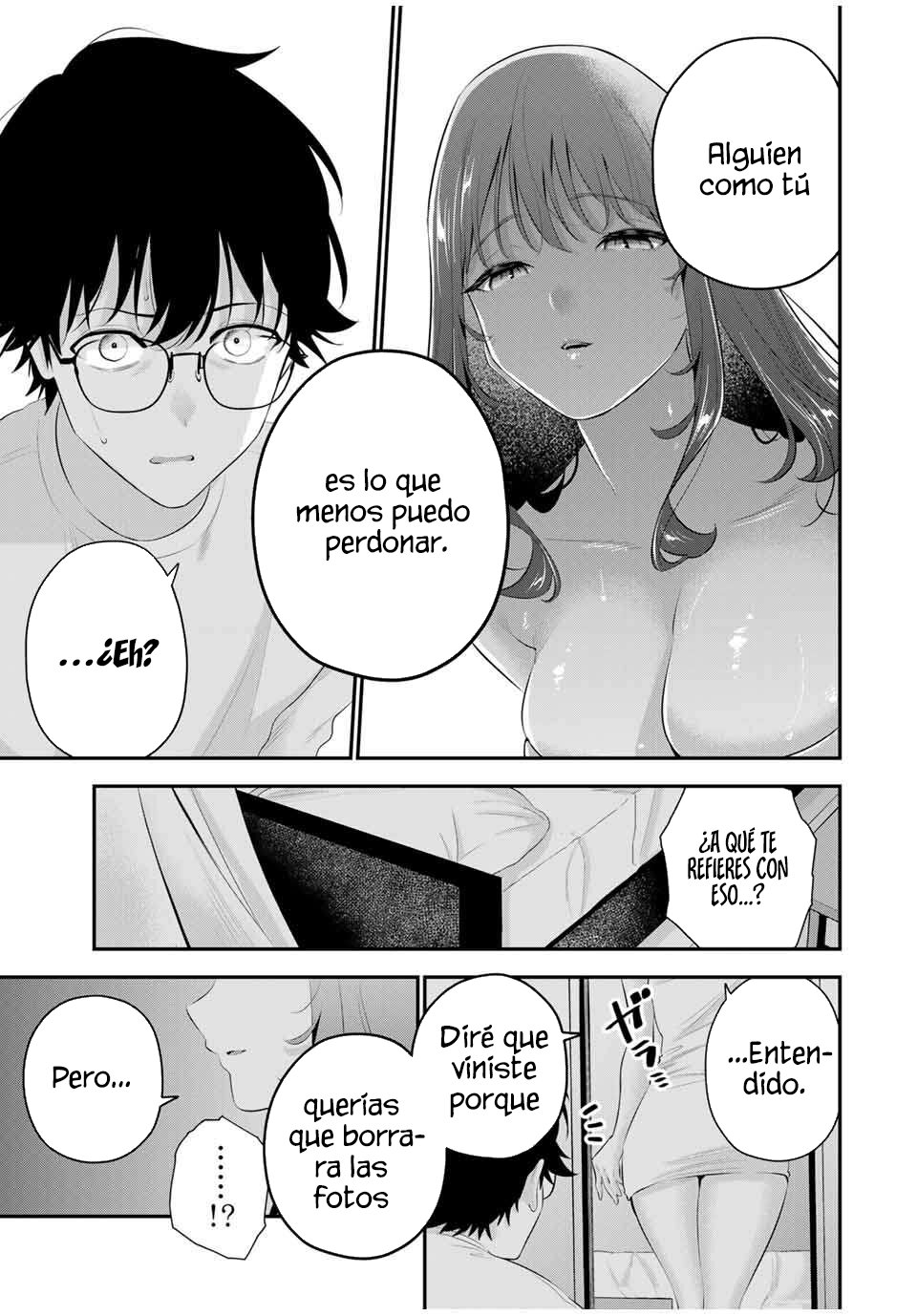 Buenas noches Fumi-san Capitulo 4: Bienvenido de vuelta página 17
