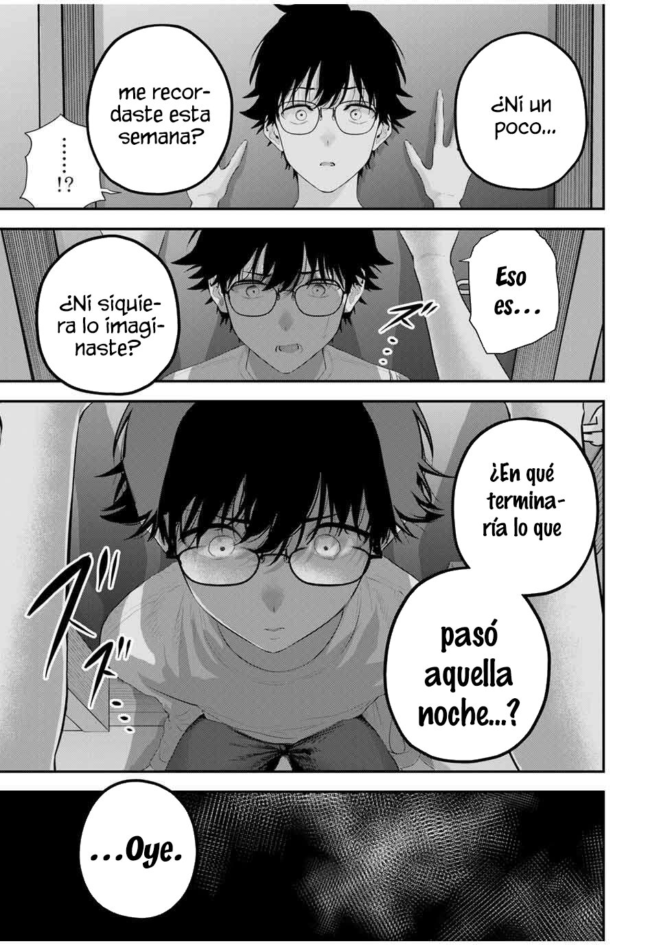 Buenas noches Fumi-san Capitulo 4: Bienvenido de vuelta página 8