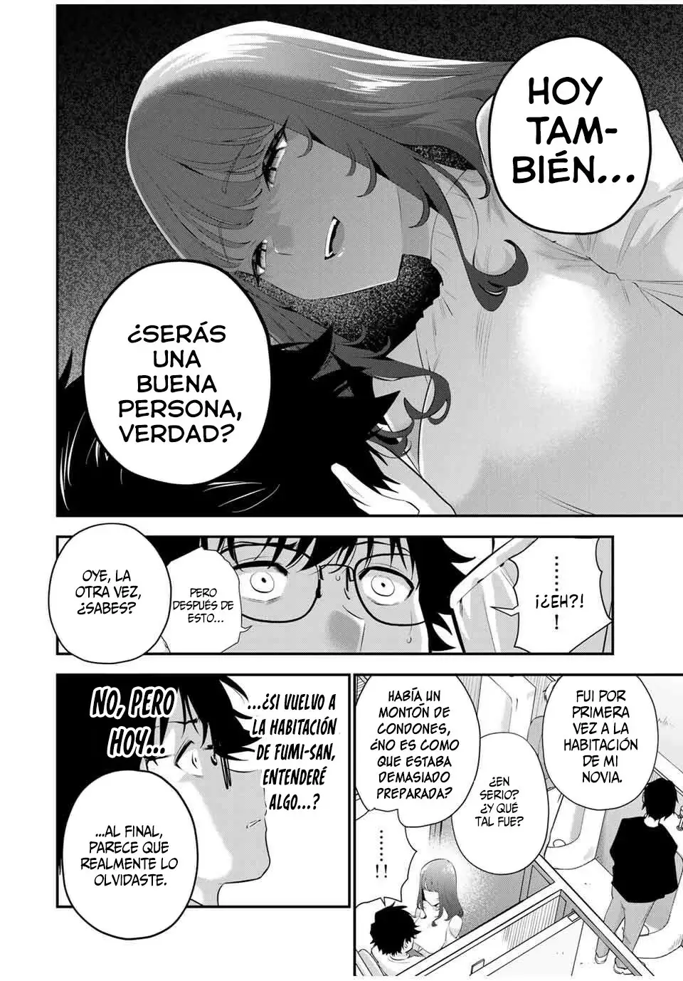 Buenas noches Fumi-san Capitulo 6: Buenos amigos página 17