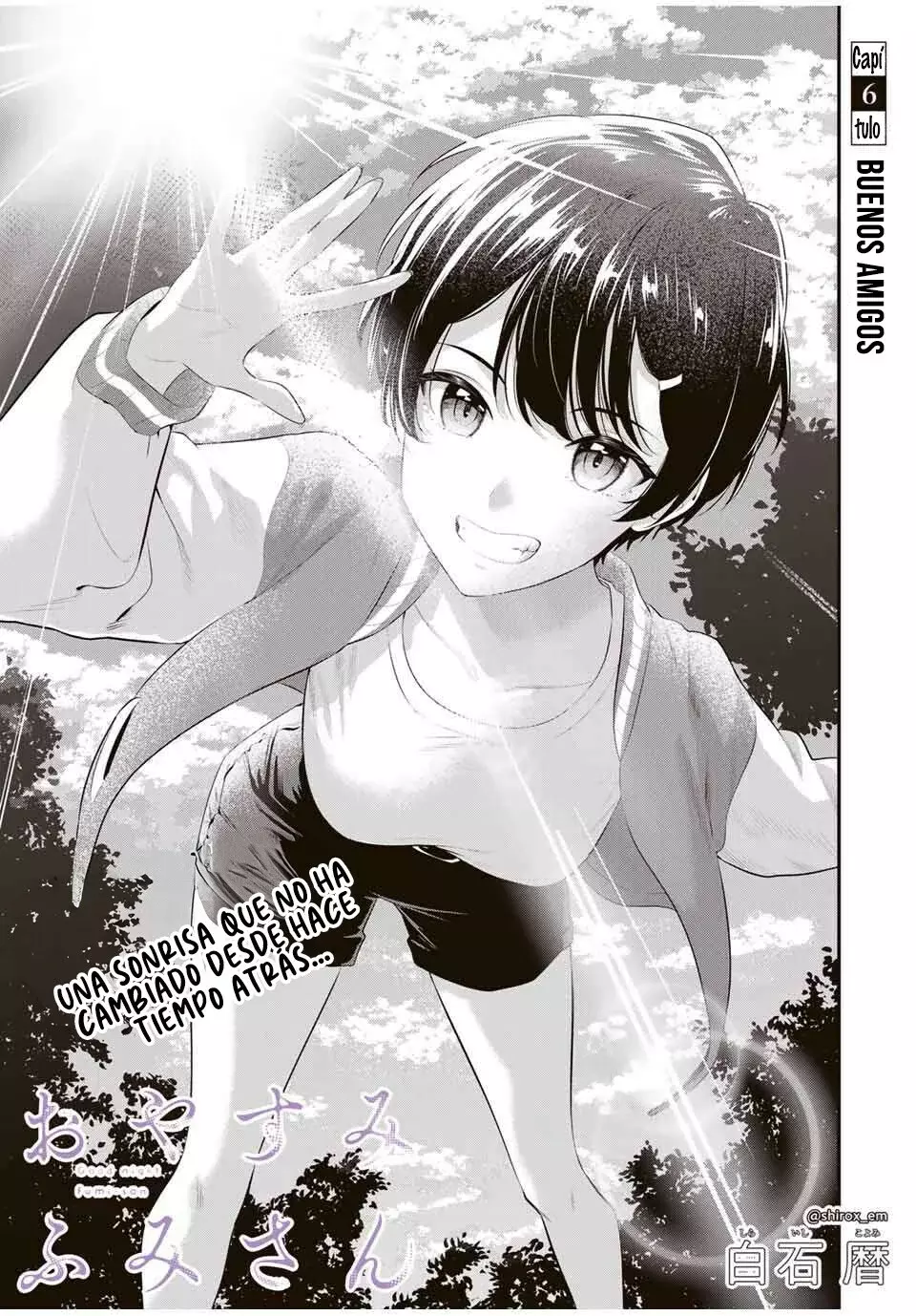 Buenas noches Fumi-san Capitulo 6: Buenos amigos página 2