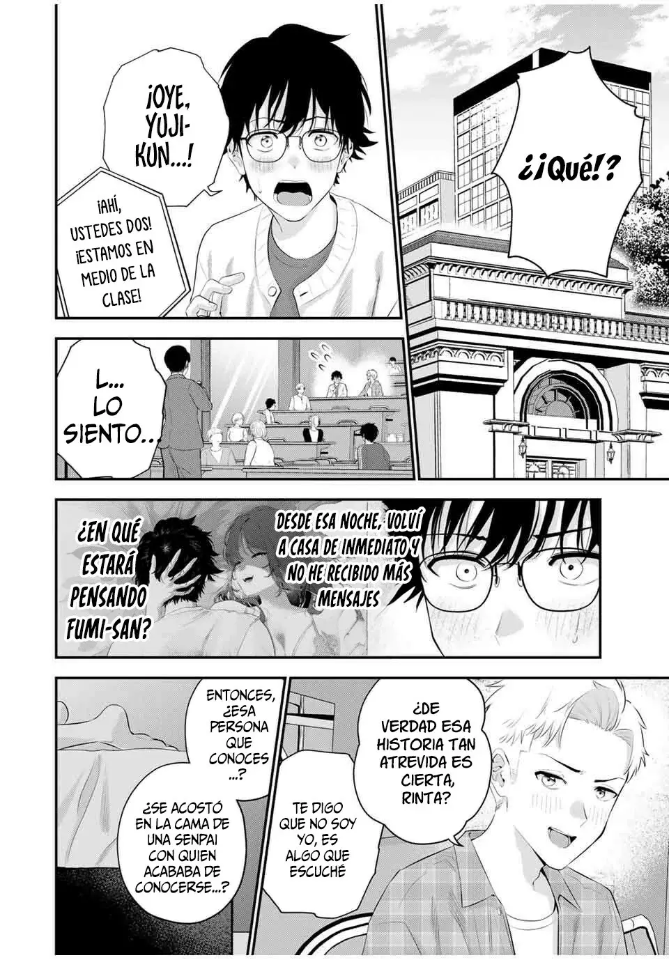 Buenas noches Fumi-san Capitulo 6: Buenos amigos página 3