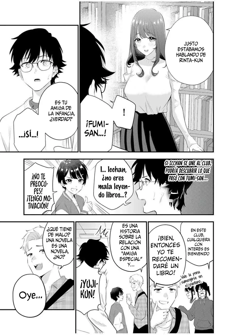 Buenas noches Fumi-san Capitulo 6: Buenos amigos página 8