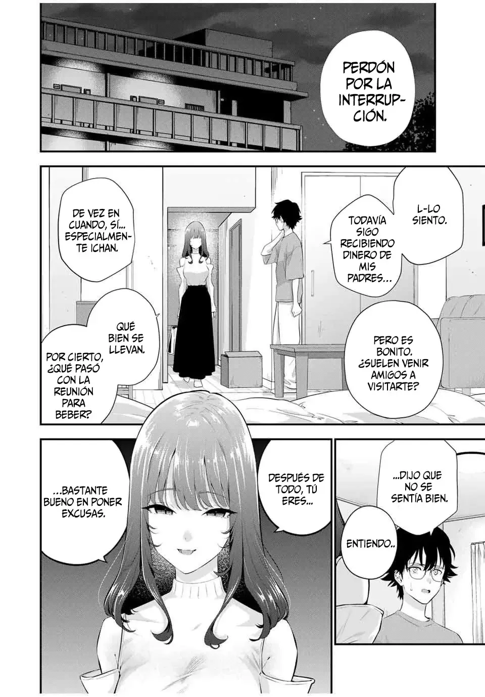 Buenas noches Fumi-san Capitulo 7: Excusa página 3