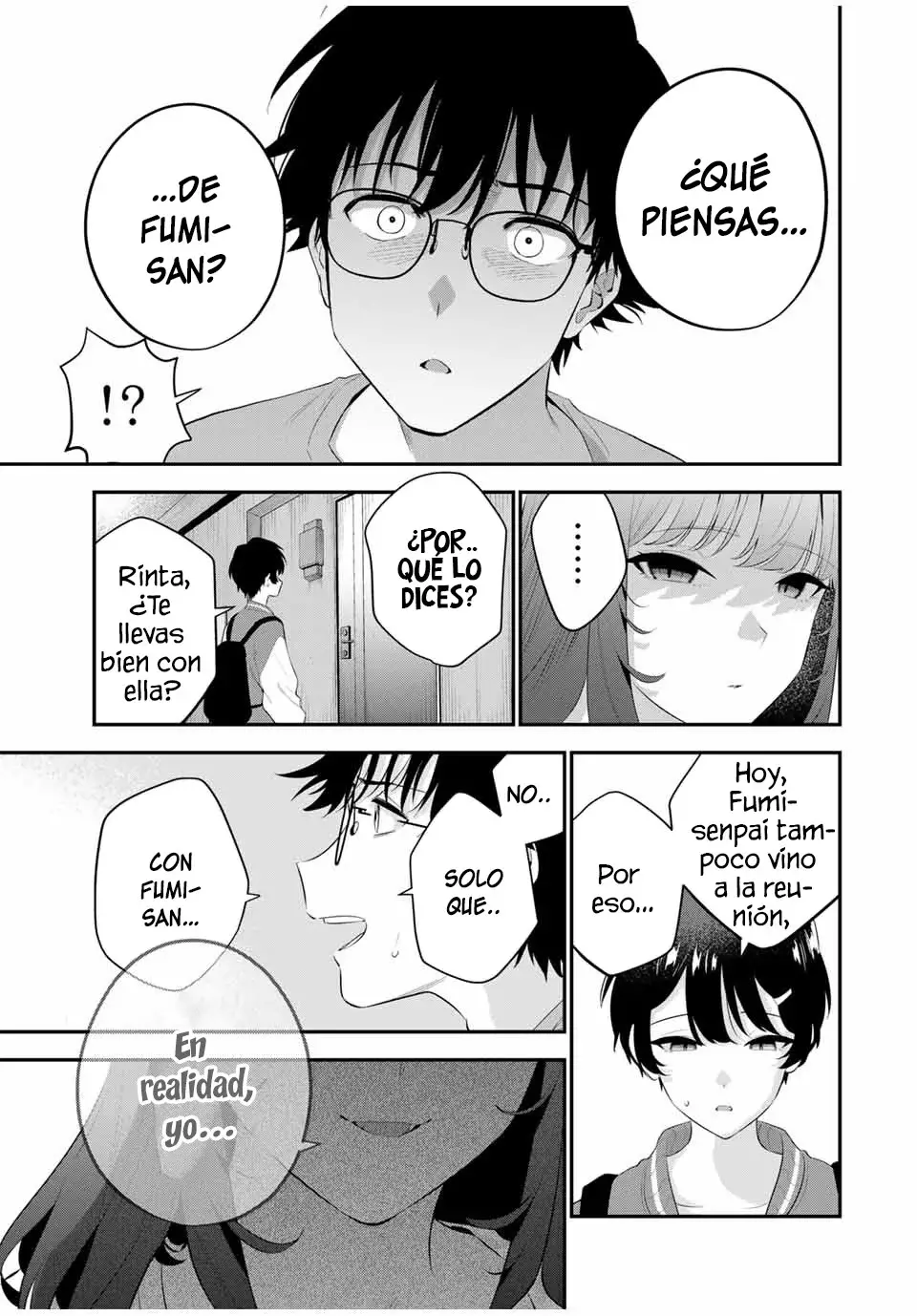 Buenas noches Fumi-san Capitulo 8: ¿Te van a descubrir? página 11