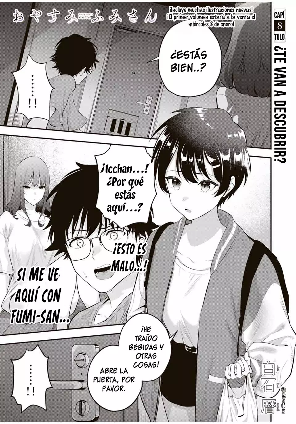 Buenas noches Fumi-san Capitulo 8: ¿Te van a descubrir? página 2