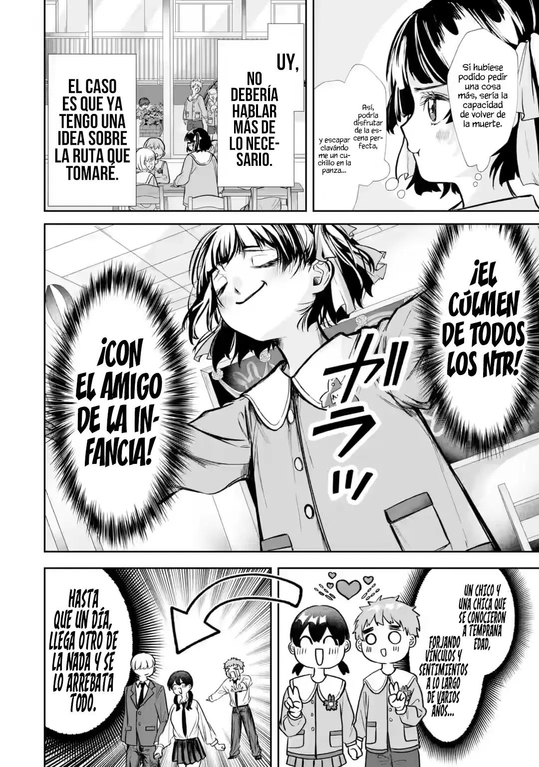 La hermosa chica (TS), Netora Reiko quiere ser robada Capitulo 1.1: Seré la chica que es robada I página 18
