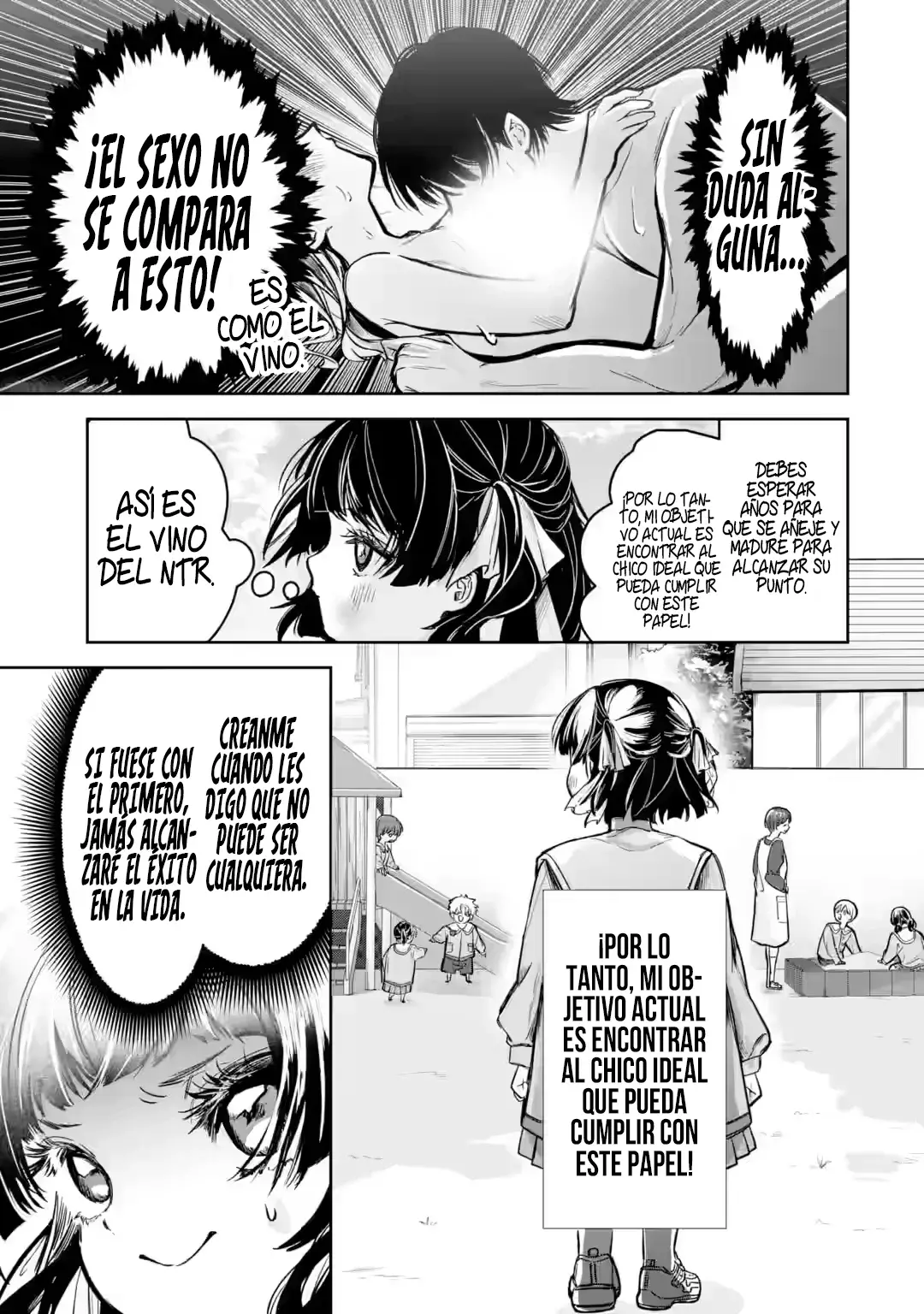 La hermosa chica (TS), Netora Reiko quiere ser robada Capitulo 1.1: Seré la chica que es robada I página 19