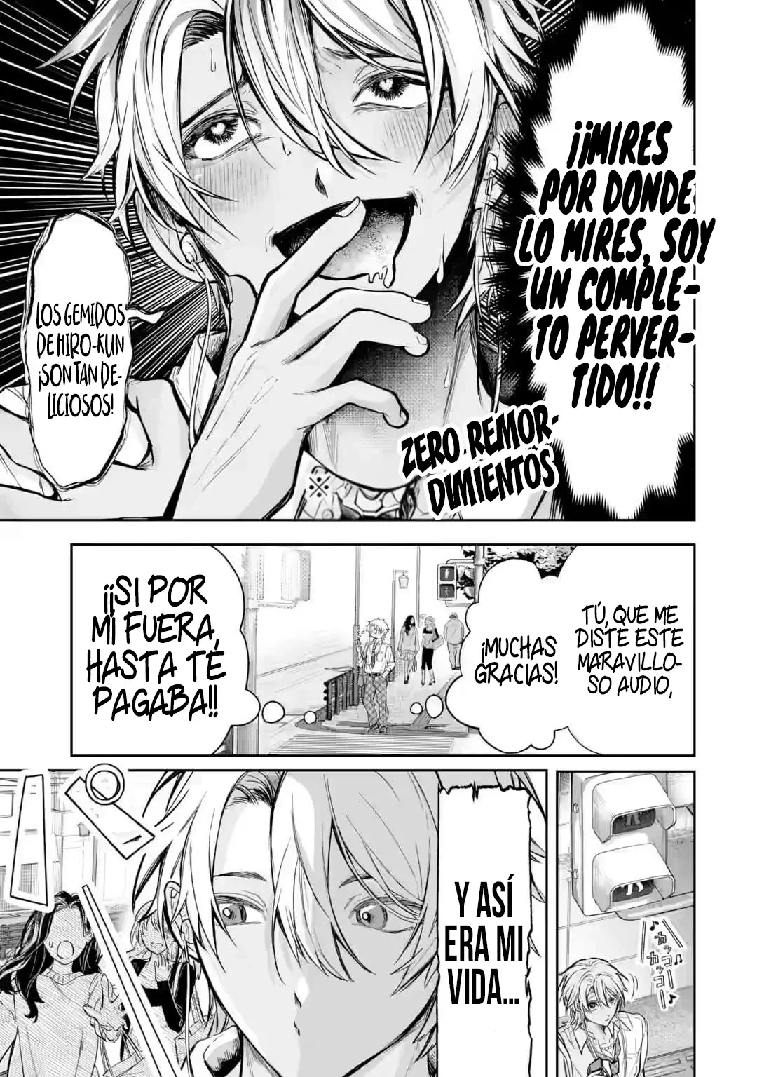 La hermosa chica (TS), Netora Reiko quiere ser robada Capitulo 1.1: Seré la chica que es robada I página 8
