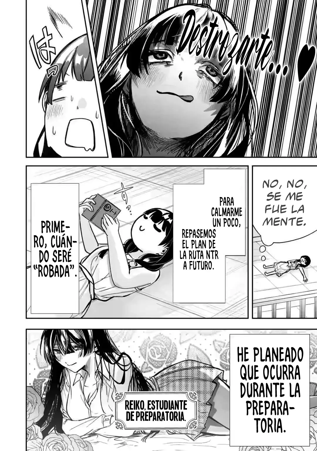La hermosa chica (TS), Netora Reiko quiere ser robada Capitulo 1.2: Seré la chica que es robada II página 19