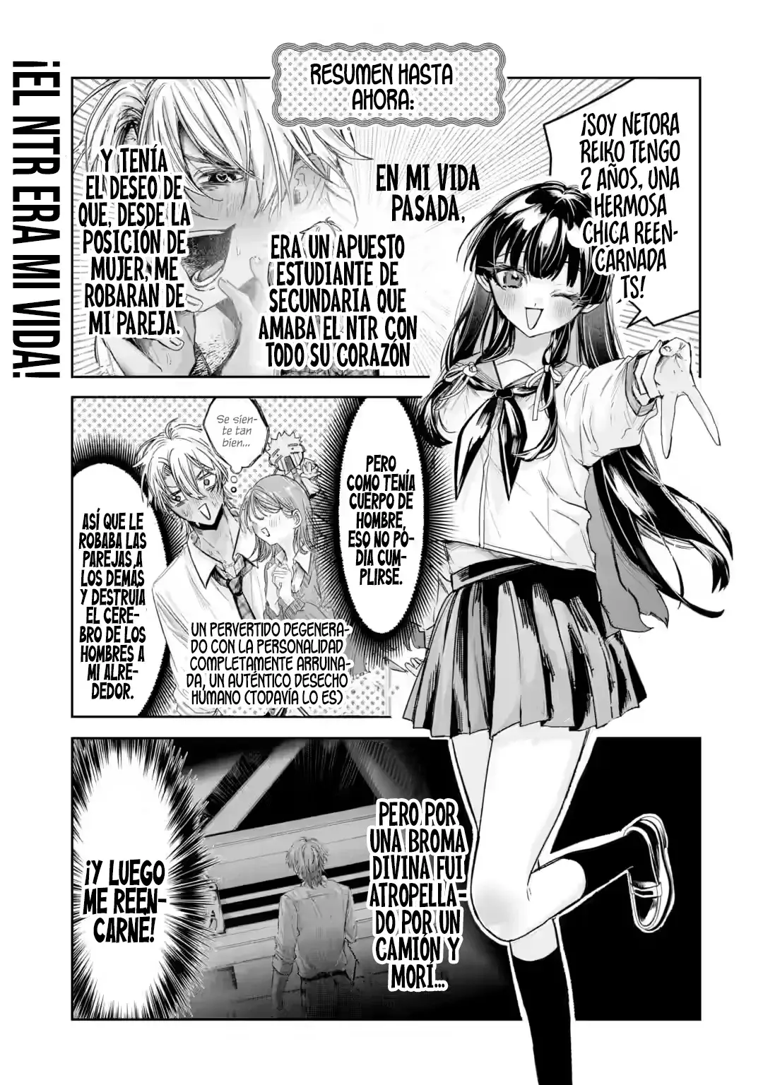 La hermosa chica (TS), Netora Reiko quiere ser robada Capitulo 2.1 página 4