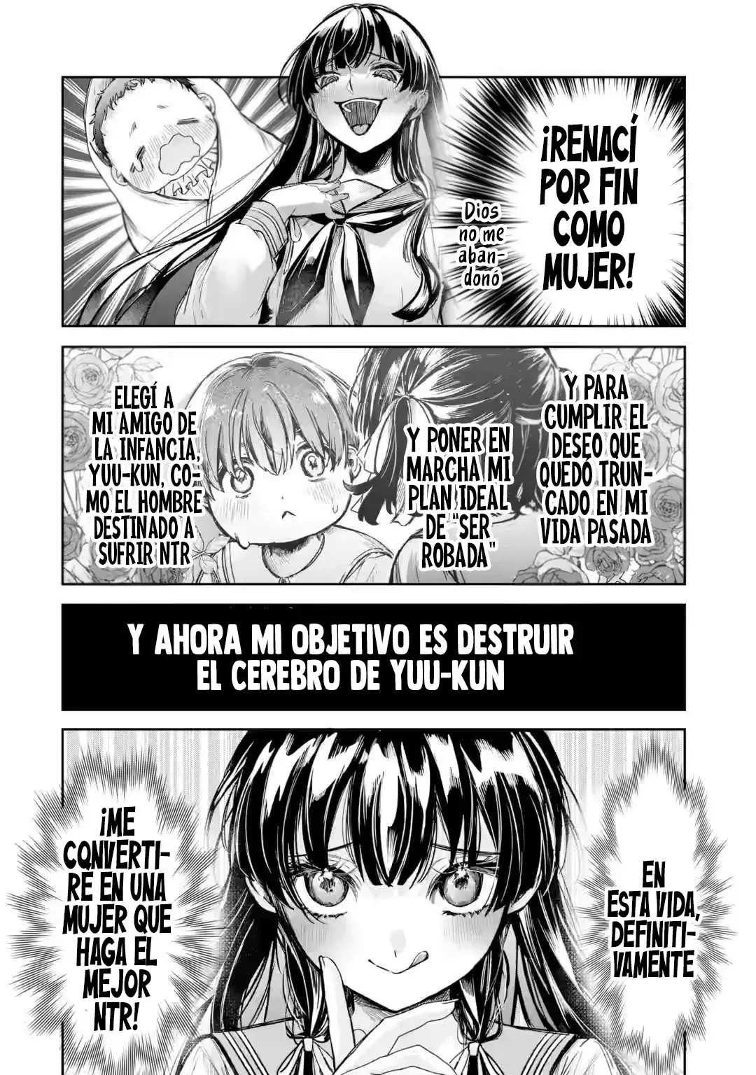 La hermosa chica (TS), Netora Reiko quiere ser robada Capitulo 2.1 página 5