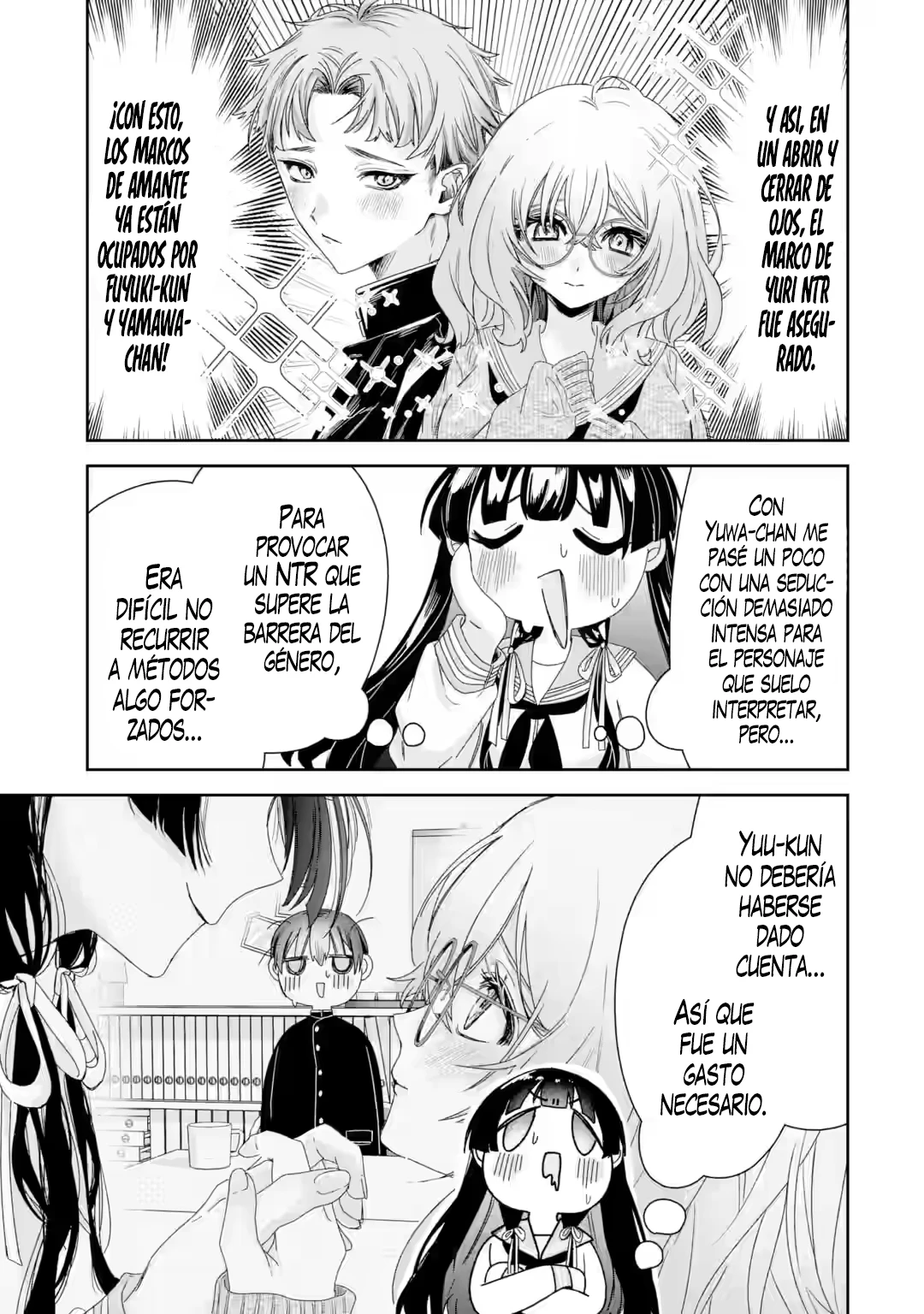 La hermosa chica (TS), Netora Reiko quiere ser robada Capitulo 2.4 página 7
