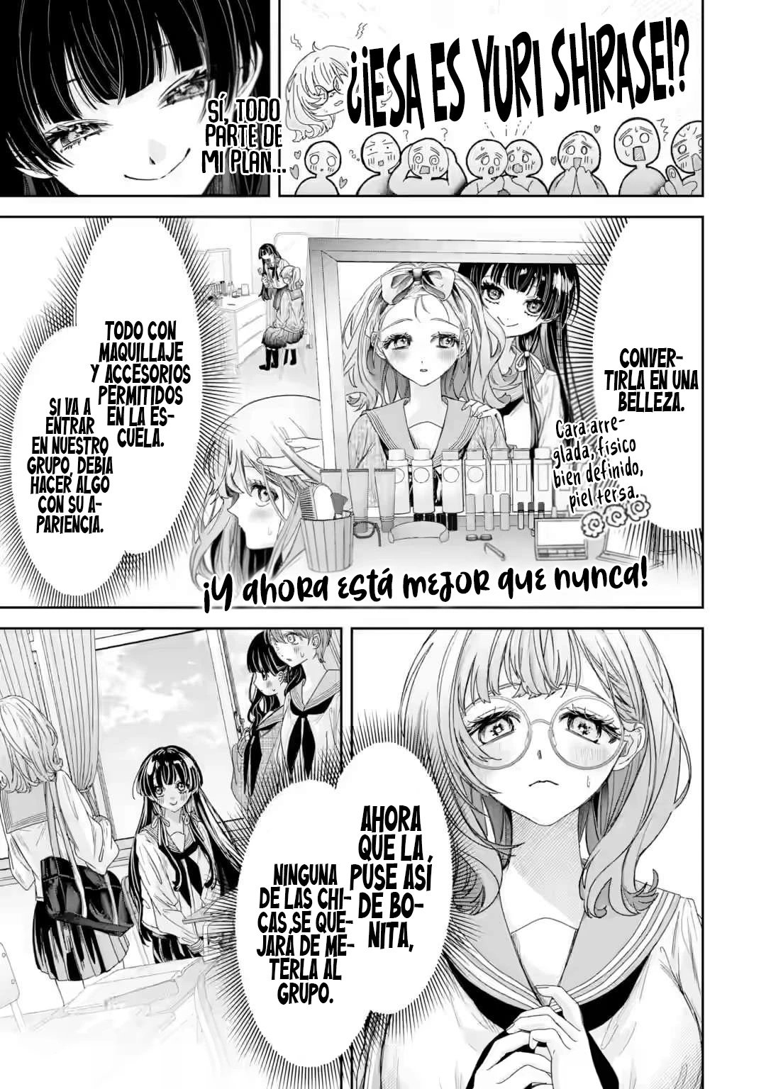 La hermosa chica (TS), Netora Reiko quiere ser robada Capitulo 3.1 página 4