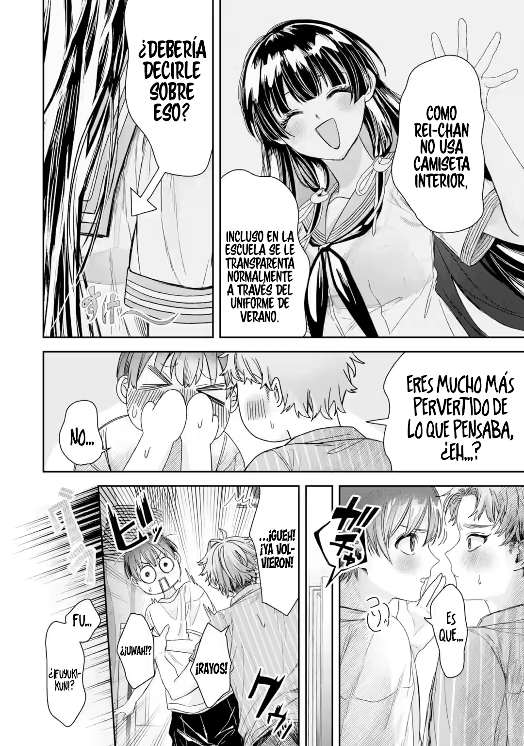 La hermosa chica (TS), Netora Reiko quiere ser robada Capitulo 3.2 página 8