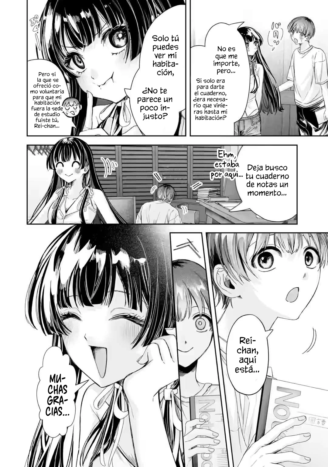 La hermosa chica (TS), Netora Reiko quiere ser robada Capitulo 3.3 página 2