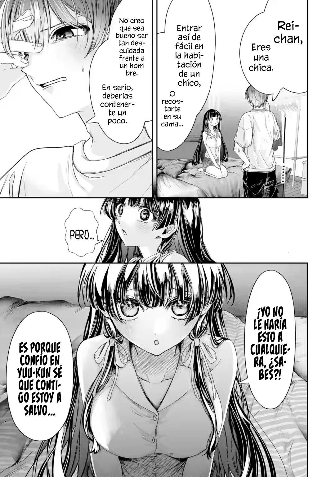 La hermosa chica (TS), Netora Reiko quiere ser robada Capitulo 3.3 página 5