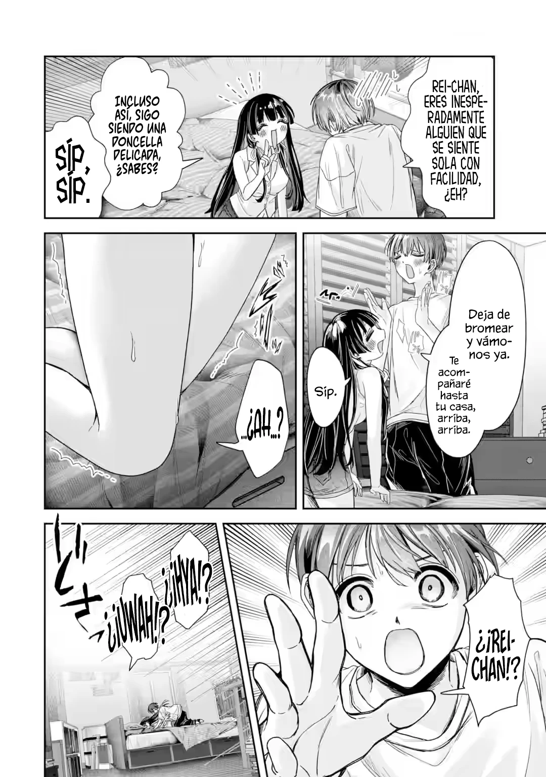 La hermosa chica (TS), Netora Reiko quiere ser robada Capitulo 3.3 página 8