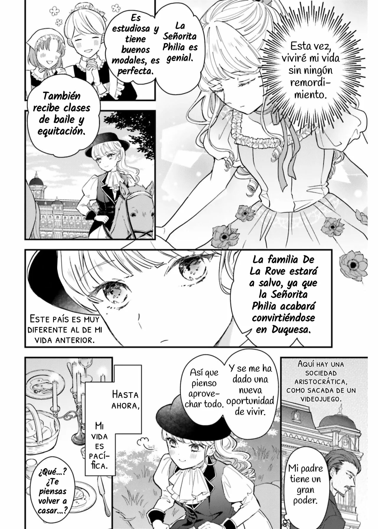 El fracaso de la villana, Lady Philia De La Rove Capitulo 1 página 10