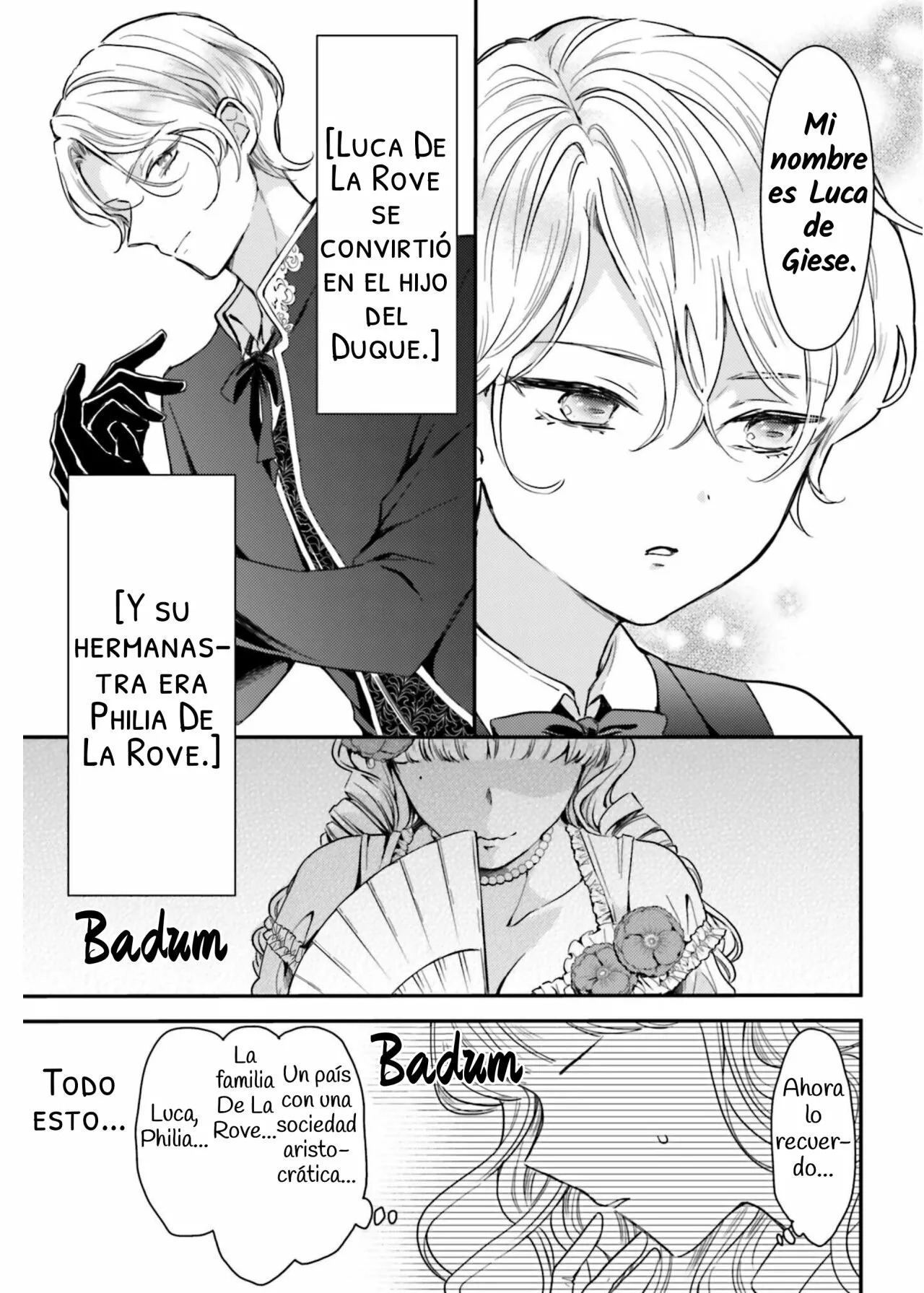 El fracaso de la villana, Lady Philia De La Rove Capitulo 1 página 13
