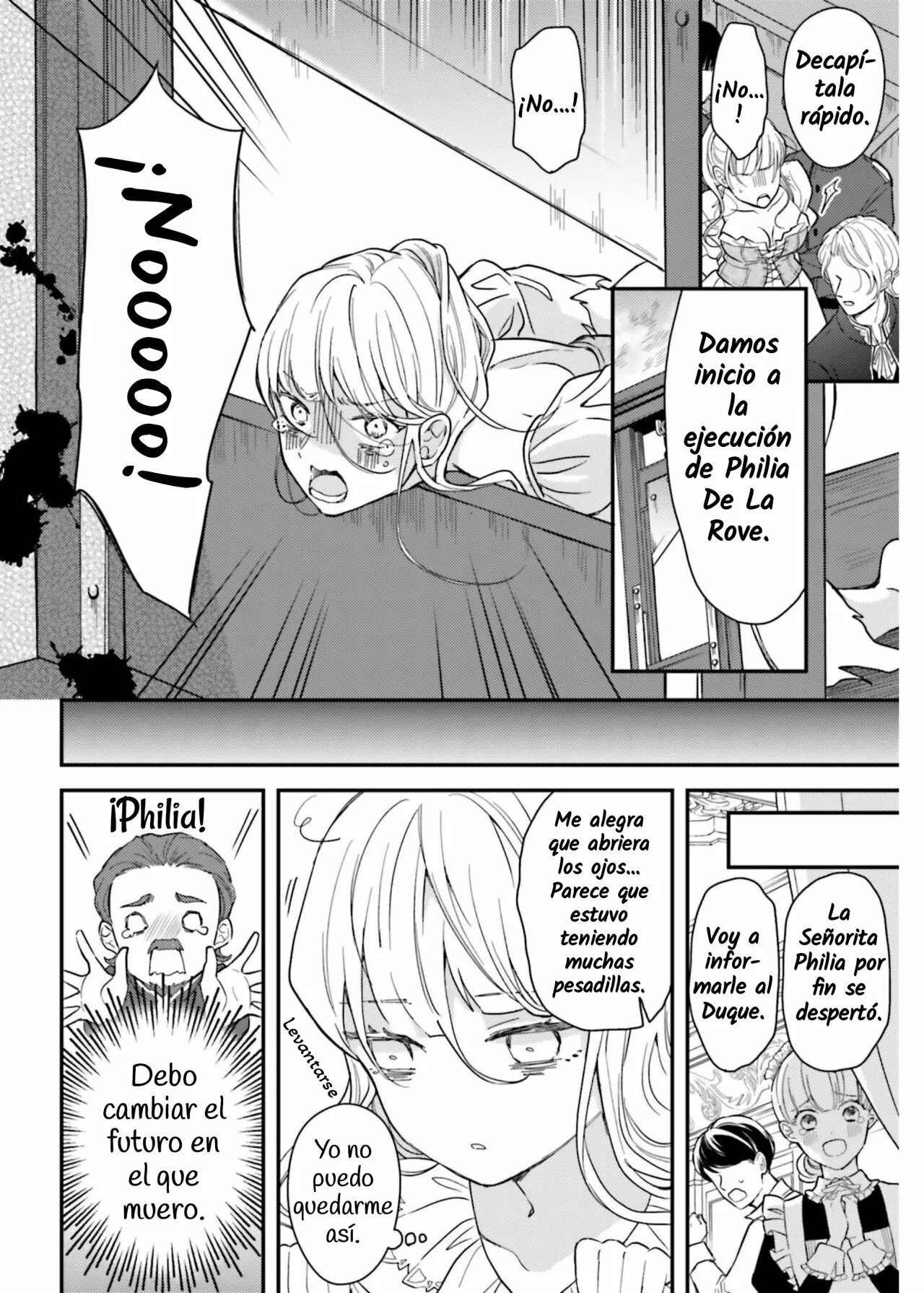 El fracaso de la villana, Lady Philia De La Rove Capitulo 1 página 18