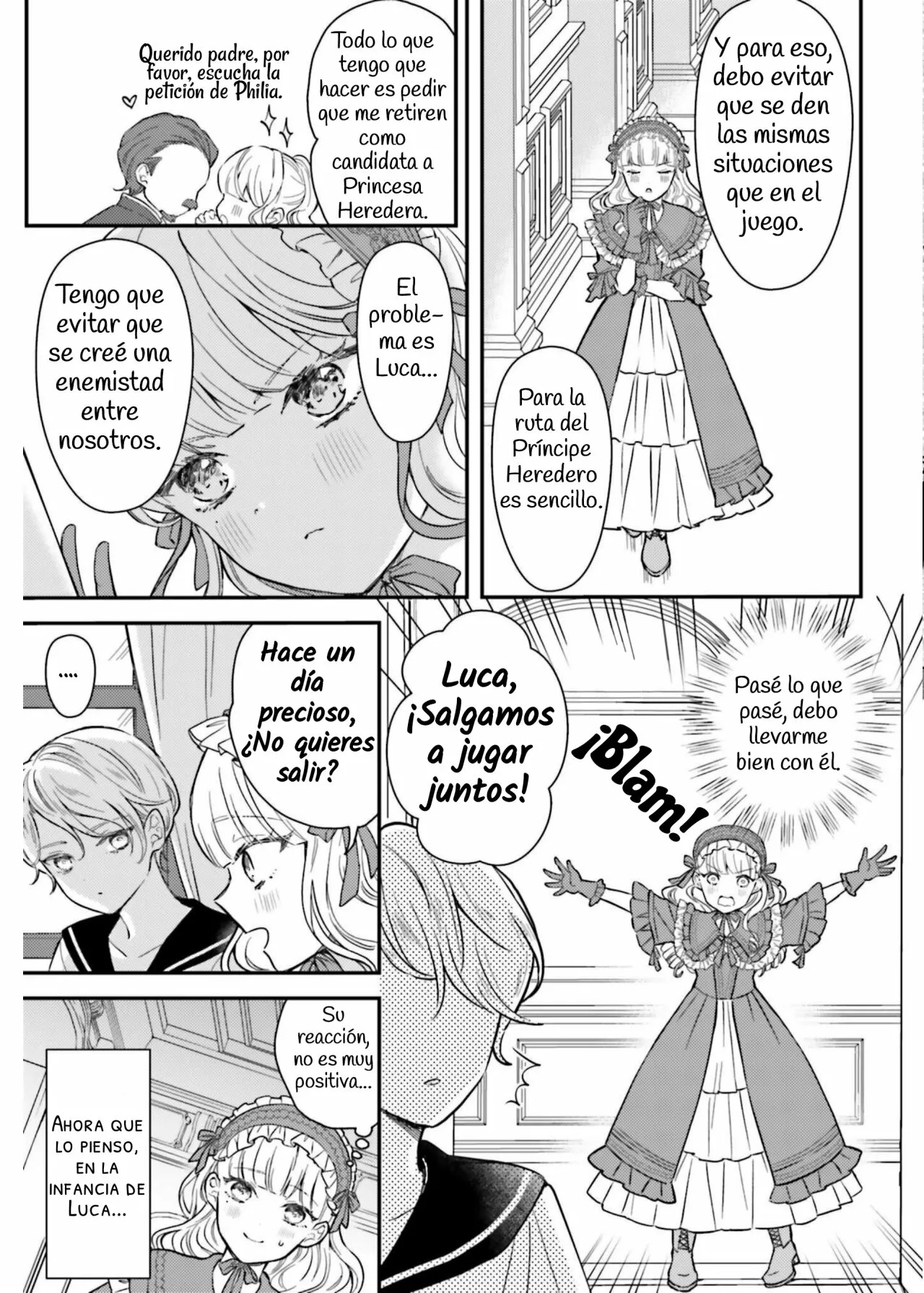 El fracaso de la villana, Lady Philia De La Rove Capitulo 1 página 19