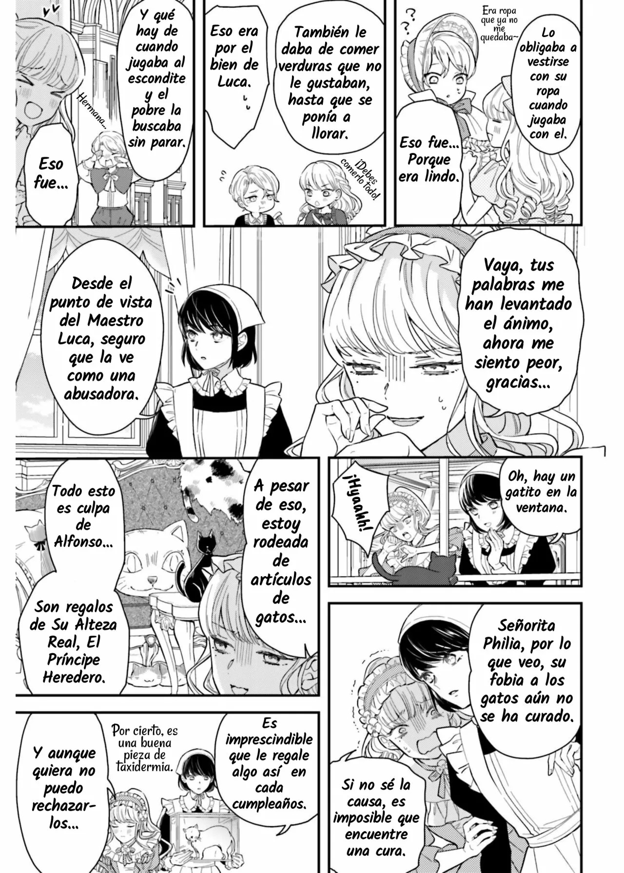 El fracaso de la villana, Lady Philia De La Rove Capitulo 1 página 23