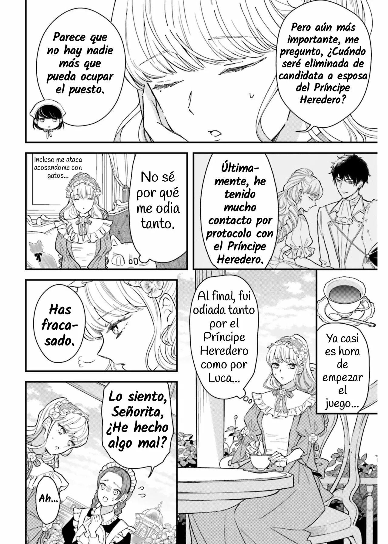 El fracaso de la villana, Lady Philia De La Rove Capitulo 1 página 24