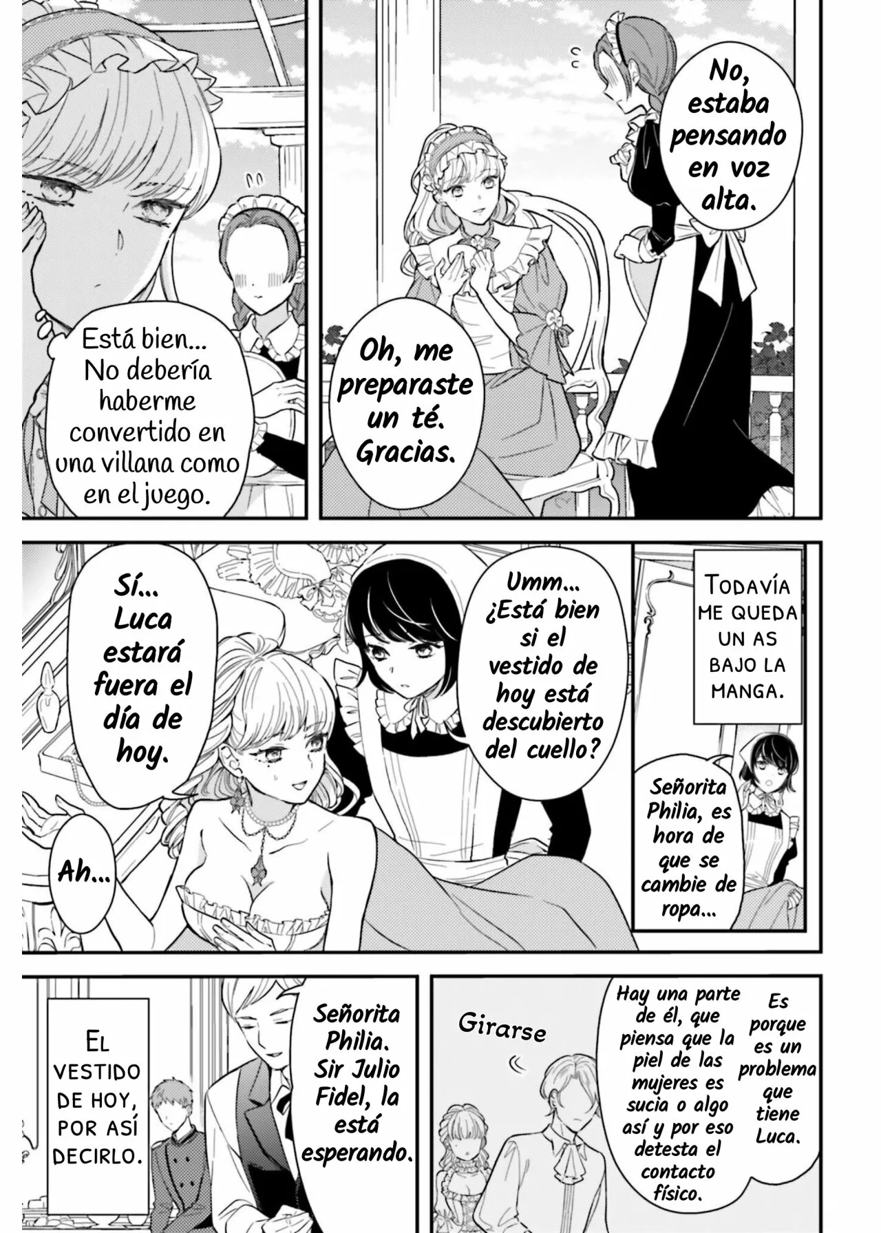 El fracaso de la villana, Lady Philia De La Rove Capitulo 1 página 25