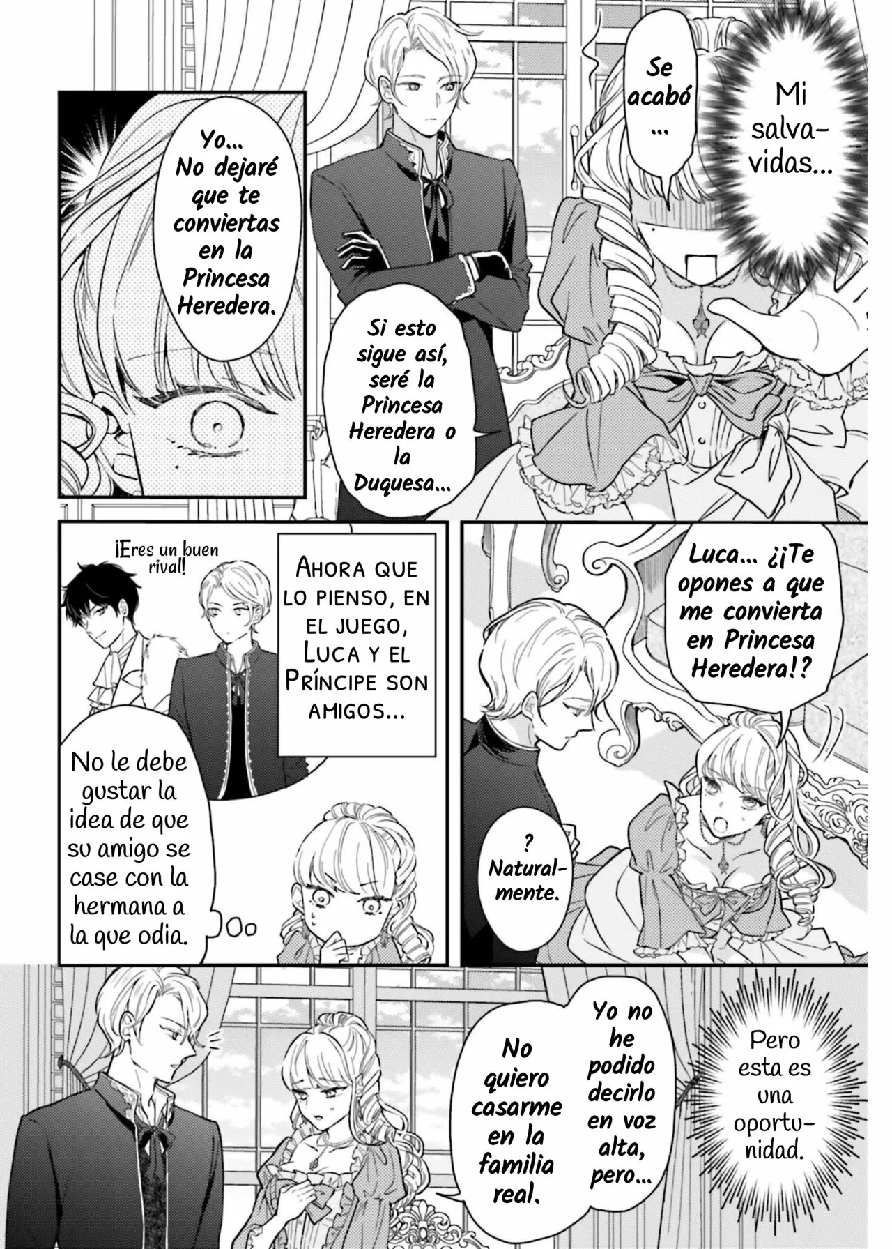 El fracaso de la villana, Lady Philia De La Rove Capitulo 1 página 30