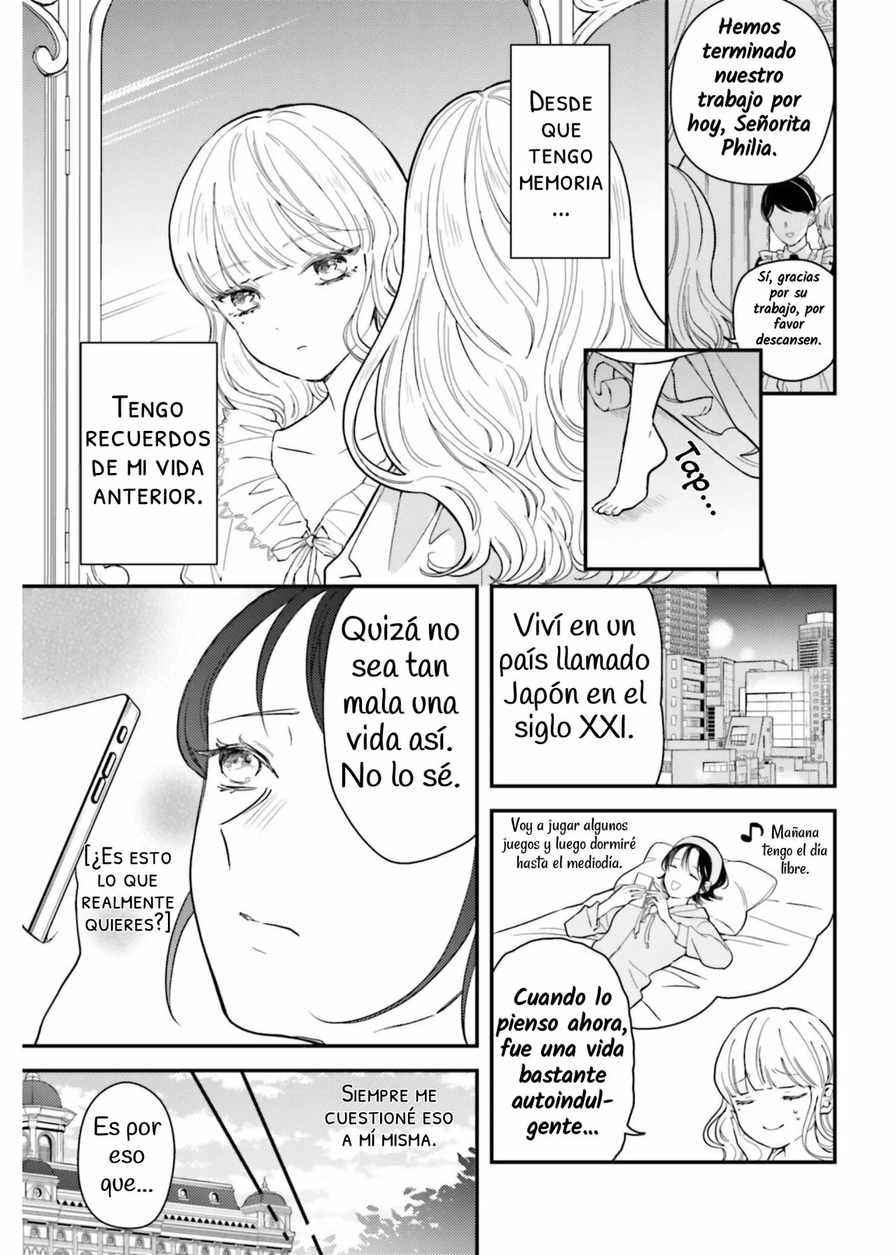 El fracaso de la villana, Lady Philia De La Rove Capitulo 1 página 9