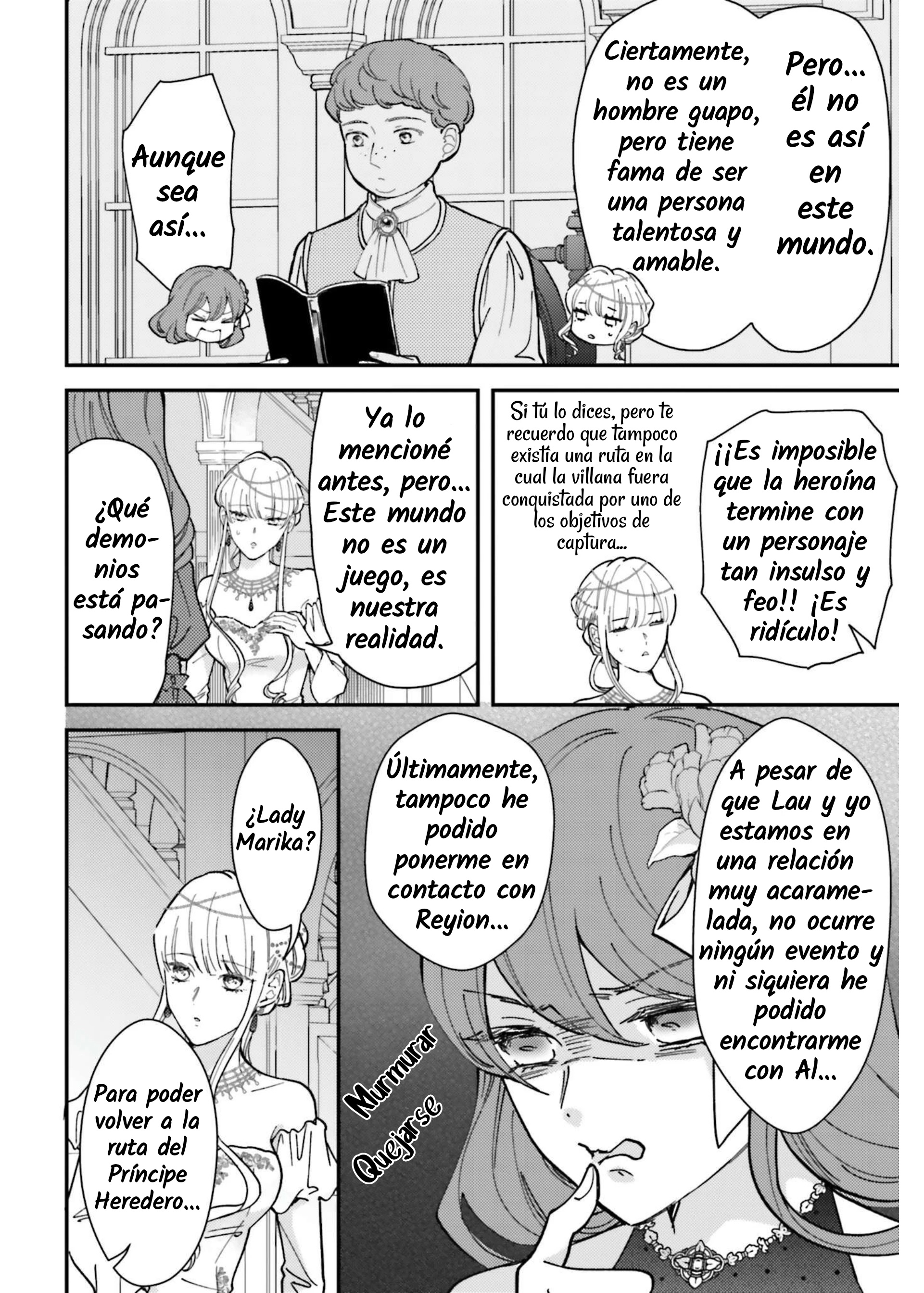 El fracaso de la villana, Lady Philia De La Rove Capitulo 10 página 16