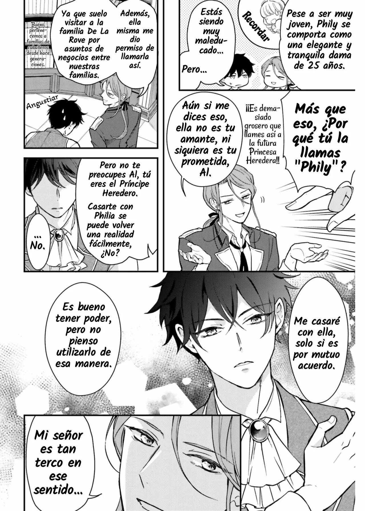 El fracaso de la villana, Lady Philia De La Rove Capitulo 2 página 21