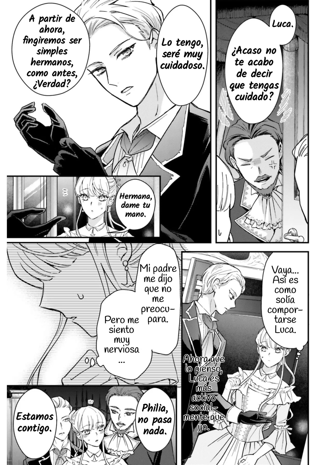 El fracaso de la villana, Lady Philia De La Rove Capitulo 3 página 12