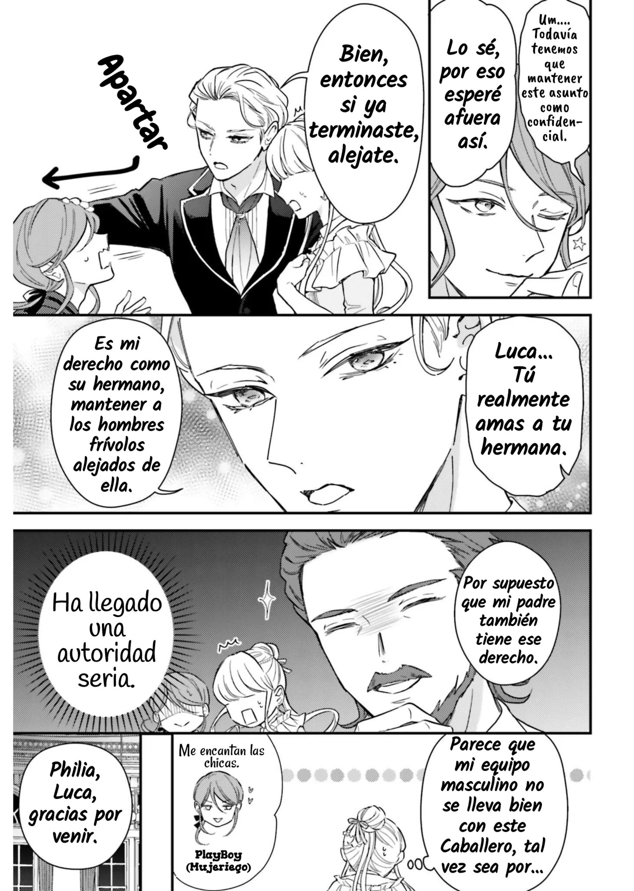 El fracaso de la villana, Lady Philia De La Rove Capitulo 3 página 14