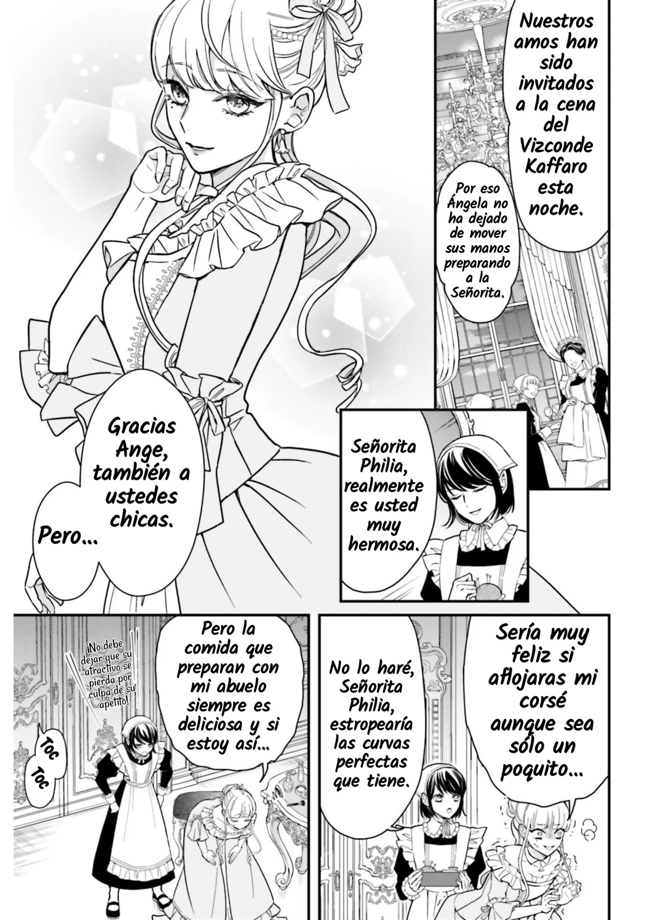 El fracaso de la villana, Lady Philia De La Rove Capitulo 3 página 4