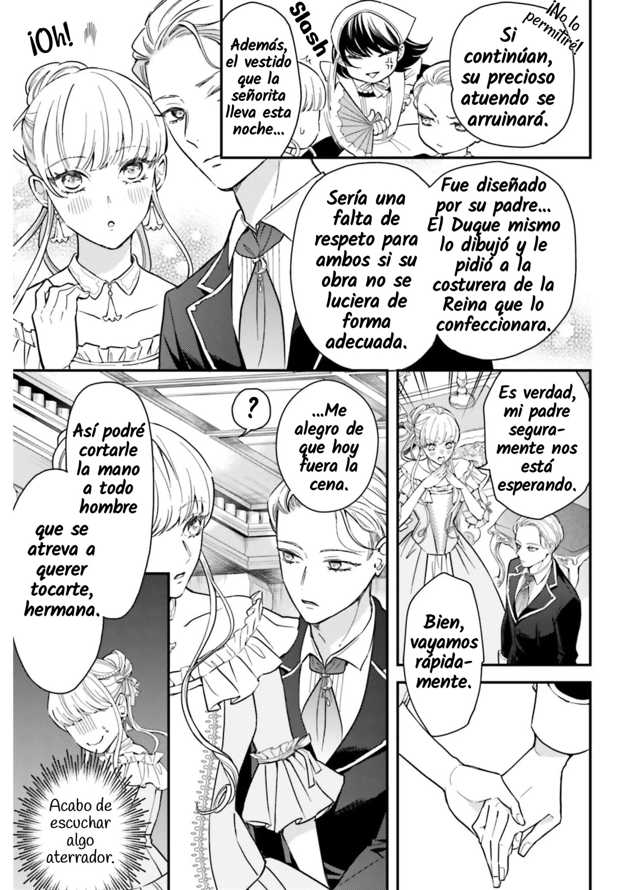 El fracaso de la villana, Lady Philia De La Rove Capitulo 3 página 6