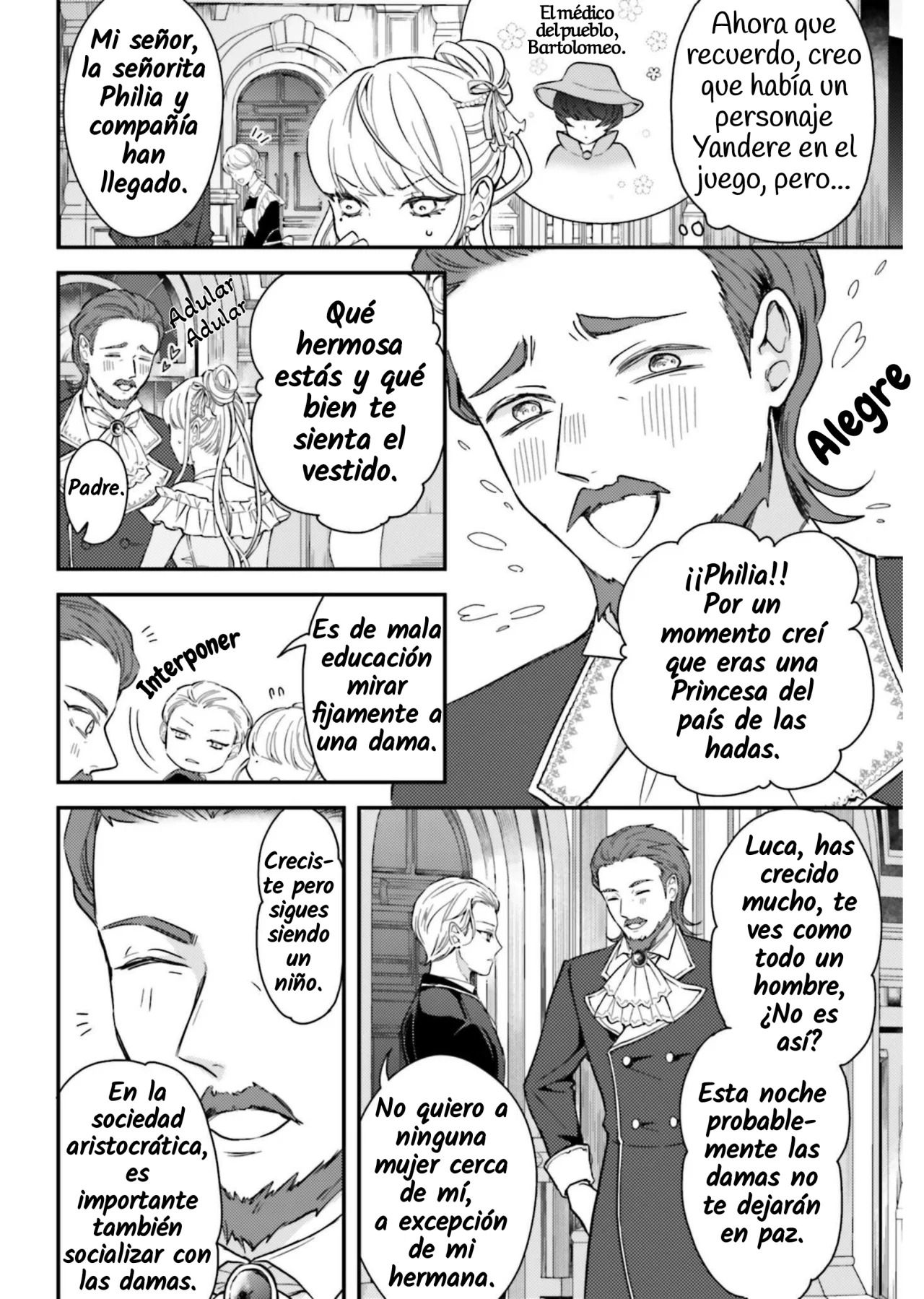 El fracaso de la villana, Lady Philia De La Rove Capitulo 3 página 7