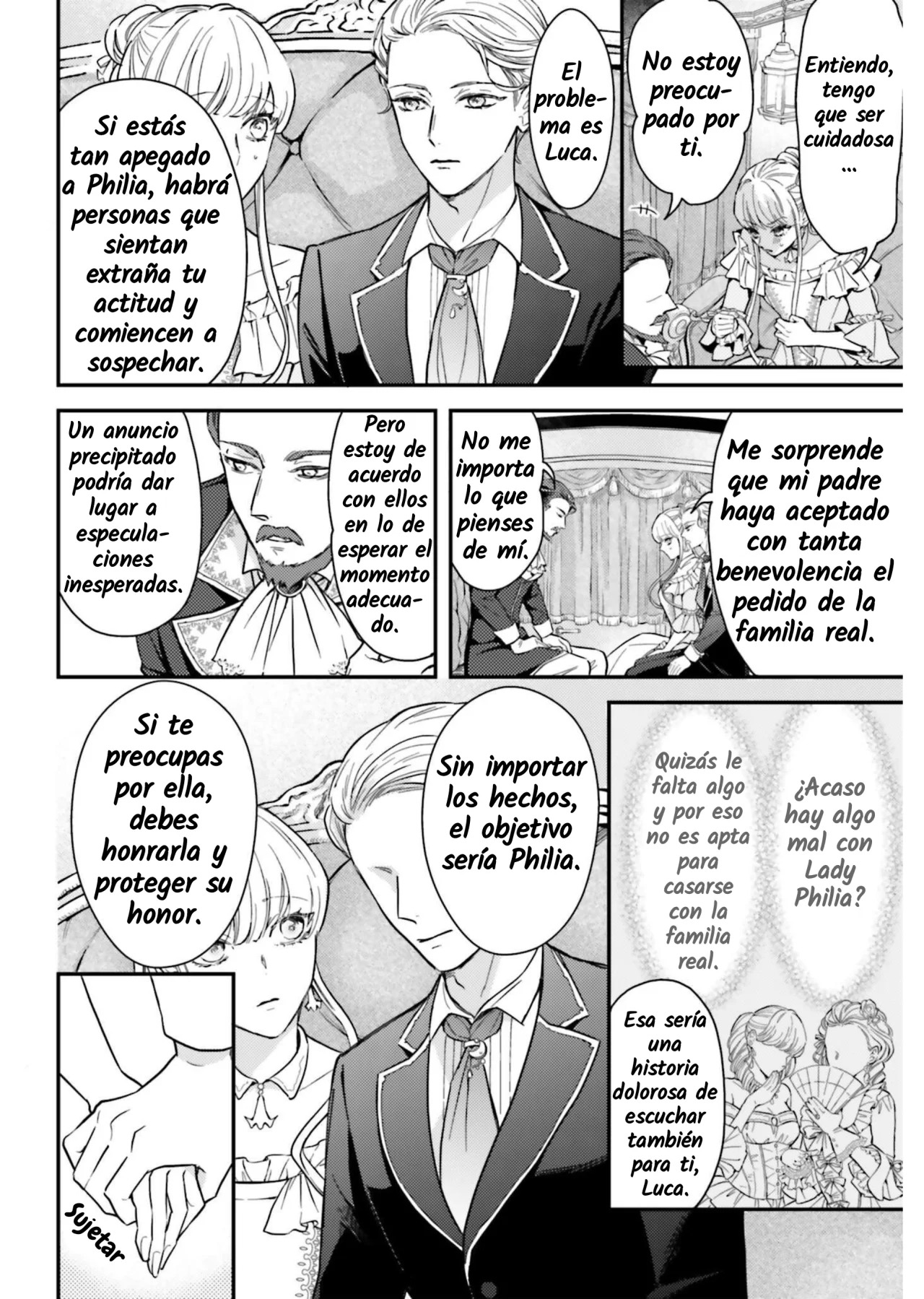 El fracaso de la villana, Lady Philia De La Rove Capitulo 3 página 9