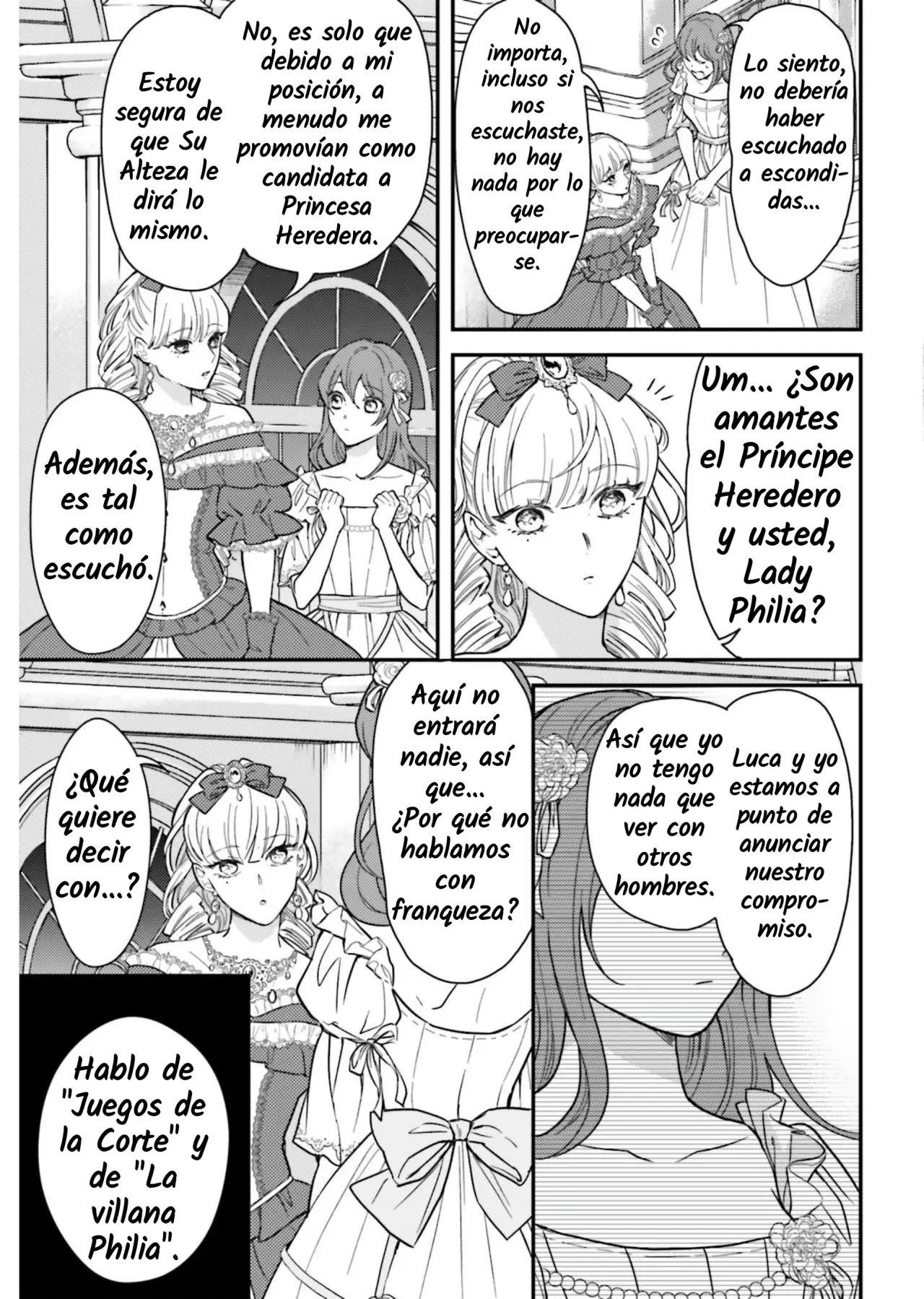 El fracaso de la villana, Lady Philia De La Rove Capitulo 4 página 20