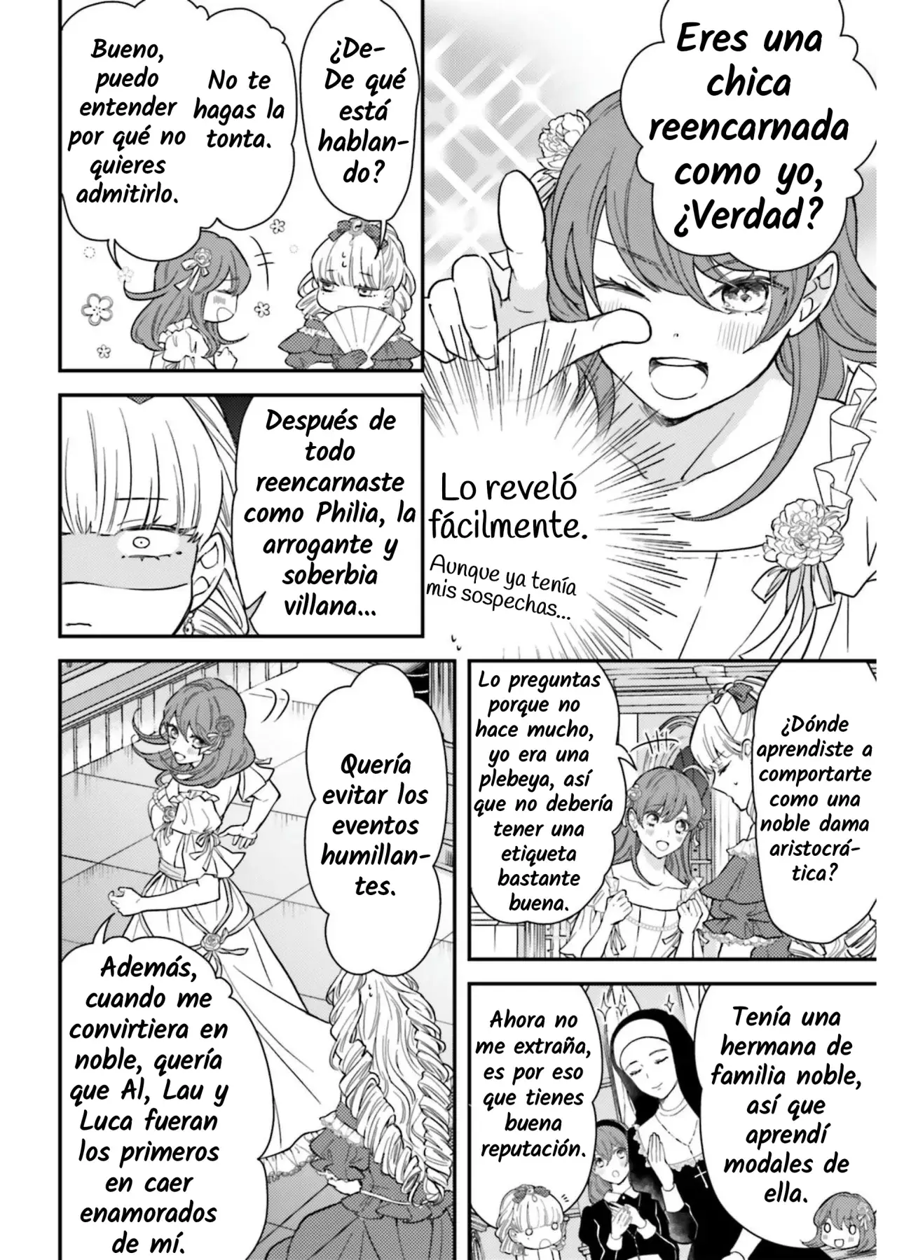 El fracaso de la villana, Lady Philia De La Rove Capitulo 4 página 21