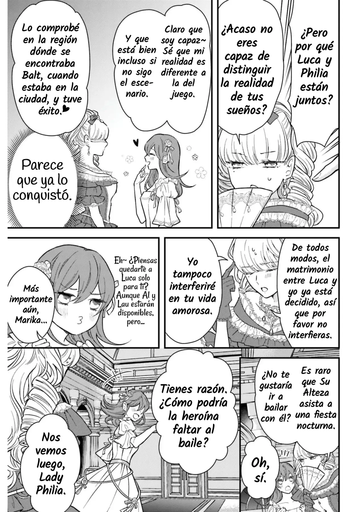 El fracaso de la villana, Lady Philia De La Rove Capitulo 4 página 22