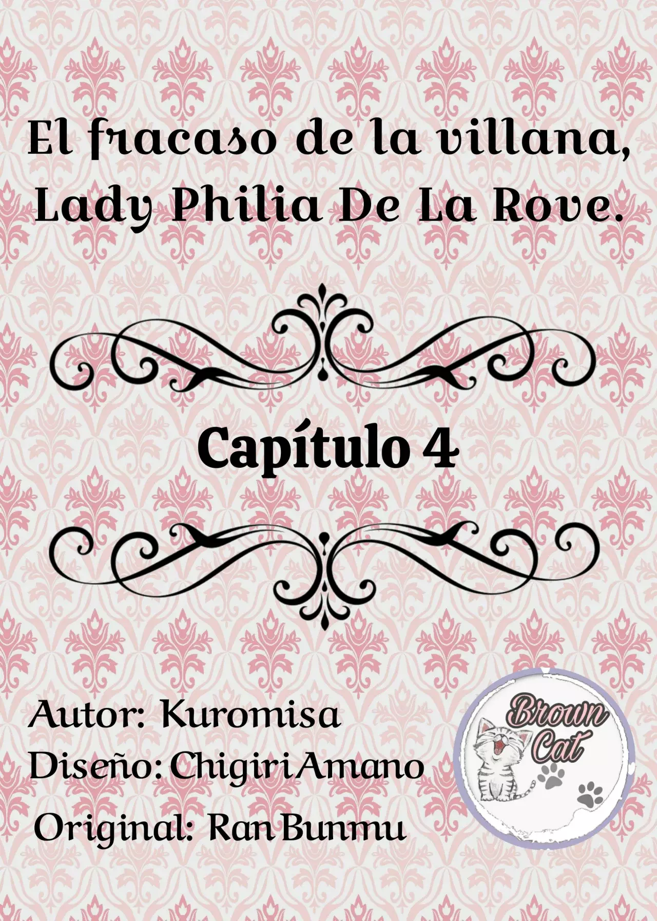 El fracaso de la villana, Lady Philia De La Rove Capitulo 4 página 3